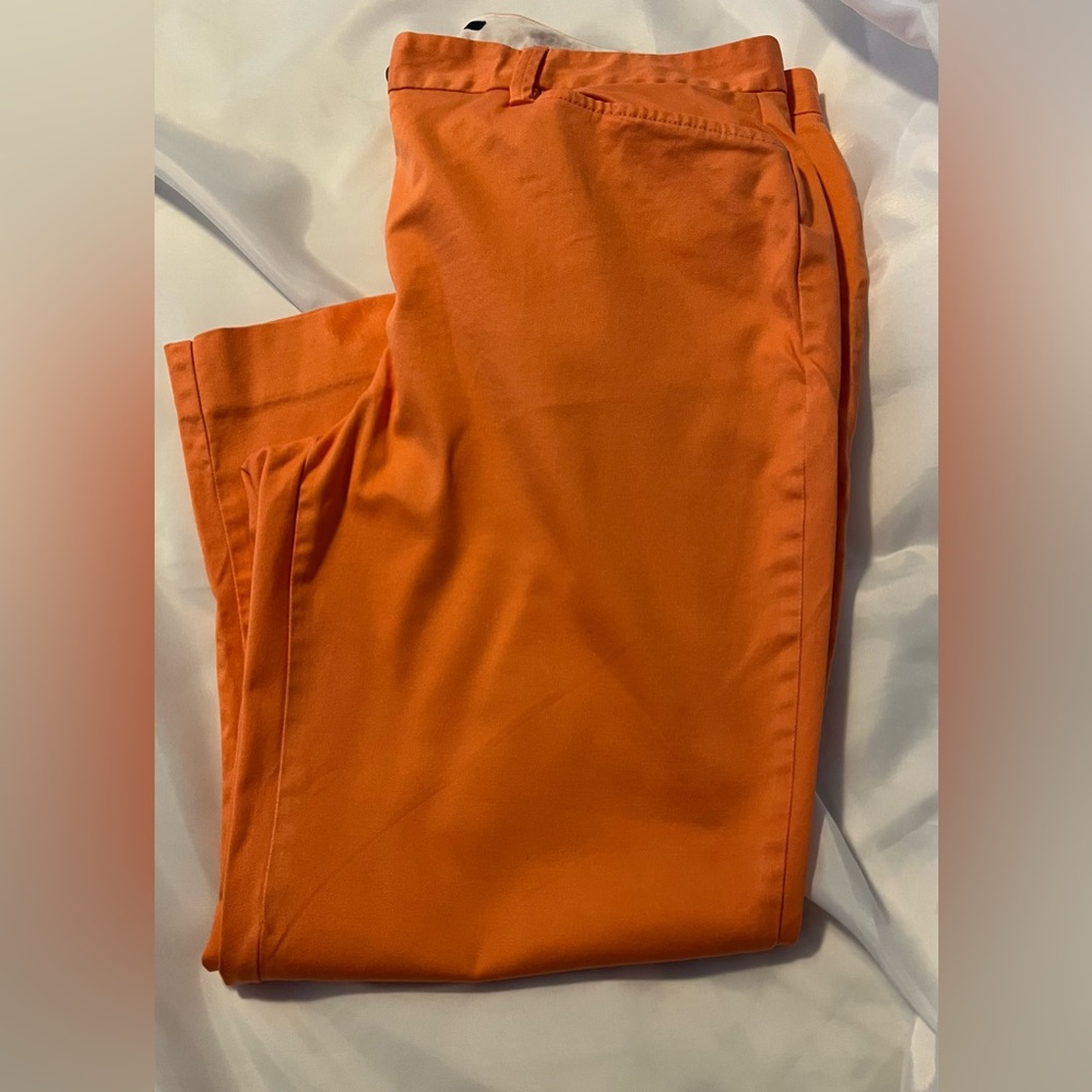 Lands' End Women's Orange Capris